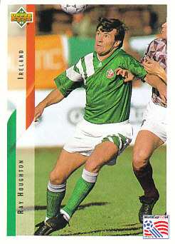 Ray Houghton Republic of Ireland Upper Deck World Cup 1994 Eng/Ita #170
